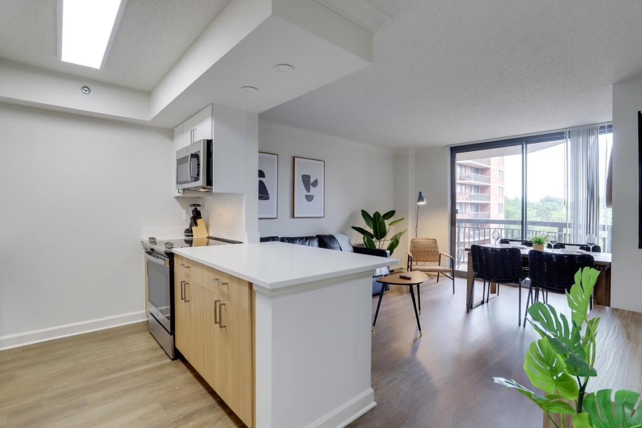 Modern & Charming Apt With Rooftop @Pentagon City Arlington Eksteriør bilde